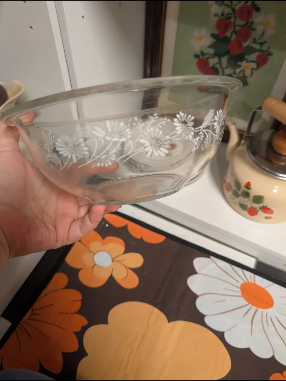 Pyrex clear glass